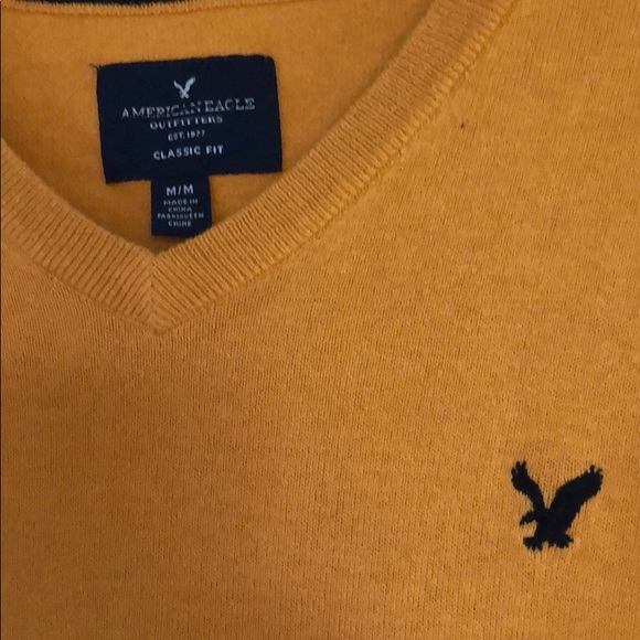 American Eagle men’s V-neck sweater - Picture 2 of 2